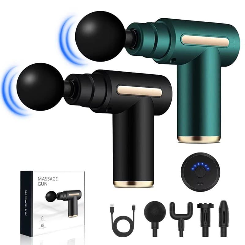 Massageador Portátil Profissional – Pistola Muscular Elétrica com Massagem Confortável Original