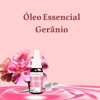 Oleo Essencial Gerânio para Menopausa e tpm 100% Natural 15ml doctor-g
