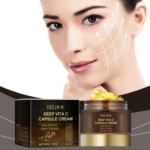 EELHOE Cápsula de Vitamina C Hidratante e Nutritiva para o Rosto
