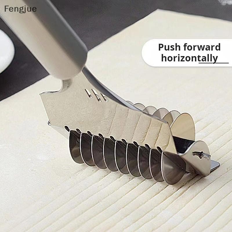 Fengjue 1 Peça De Aço Inoxidável Manual Cortador De Espaguete Máquina De Macarrão Massa Fabricante Gengibre Alho Rolo Tr