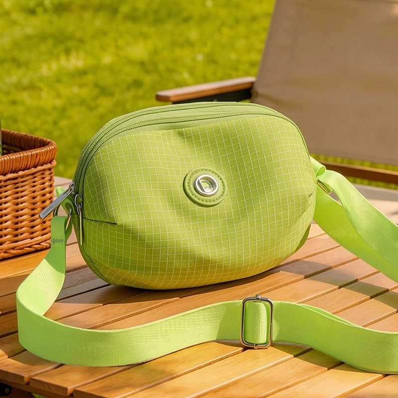 Bolsa de concha xadrez transfronteiriça Bolsa para celular Moda leve Bolsa transversal Bolsa feminina Versão coreana Bol