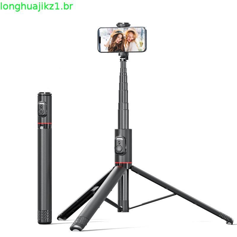 TOKQI Celular Bluetooth Selfie Stick Integrado Escondido Multi-Função Tripé C10 Selfie Stick Stand