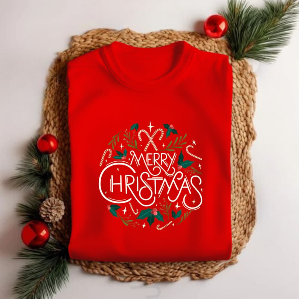 Camiseta T-shirt Unissex Natal Merry Christmas Festa Natal Personalizada Estampa 15