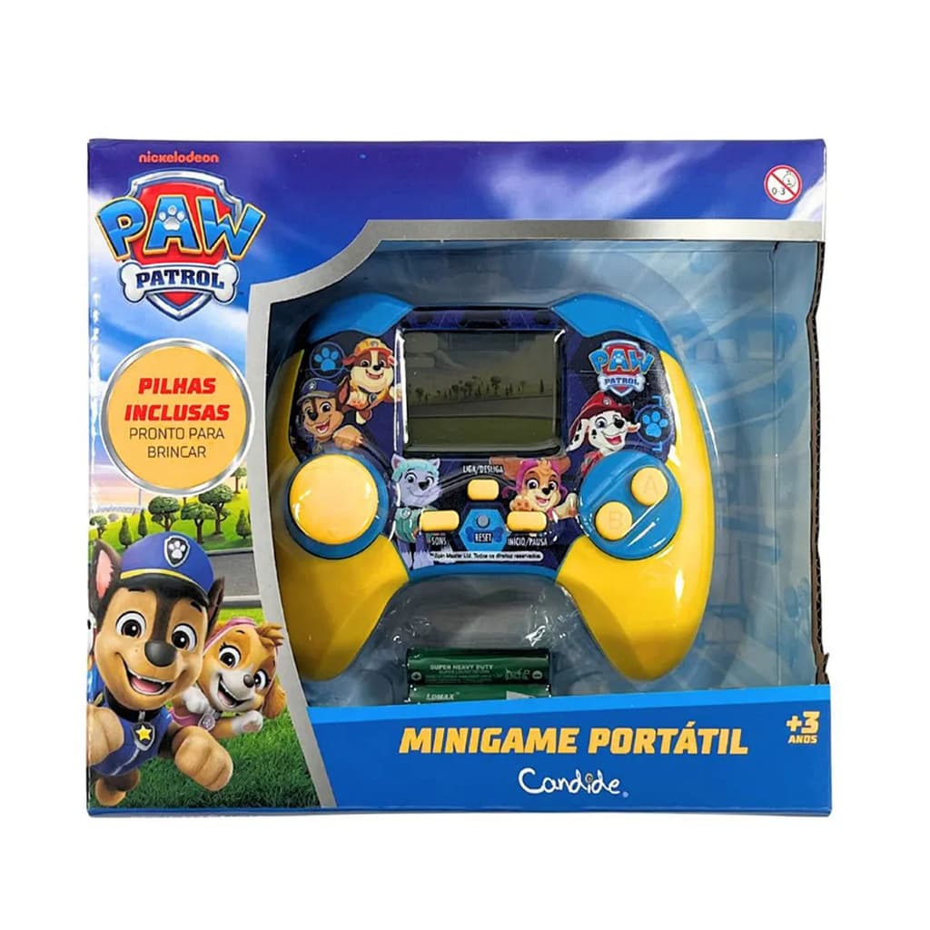 Minigame Infantil Portátil Patrulha Canina - Candide