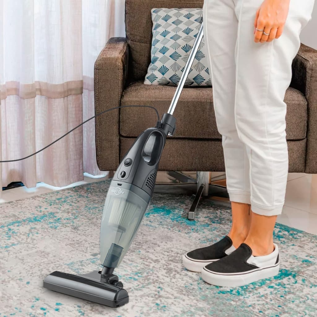 Aspirador de Pó Doméstico Vertical Portátil, Sucção Forte 14000PA 127V, Design Ergonômico para Limpeza Rápida e Eficient