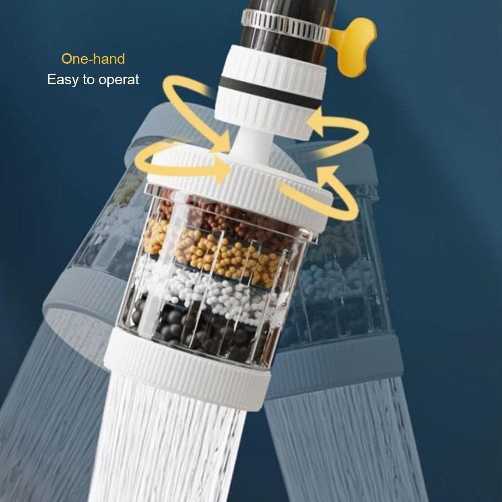 Filtro De Torneira Rotativo À Prova De Respingos , Extensor Para Limpeza De Água Potável R1a5