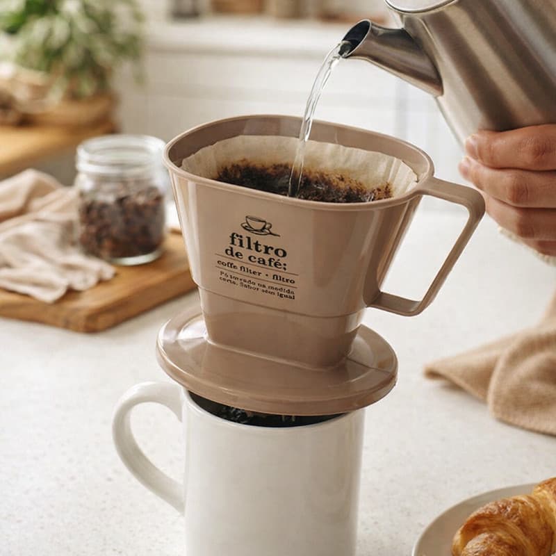 Suporte para Filtro Coador de Café 600 ML Plasútil