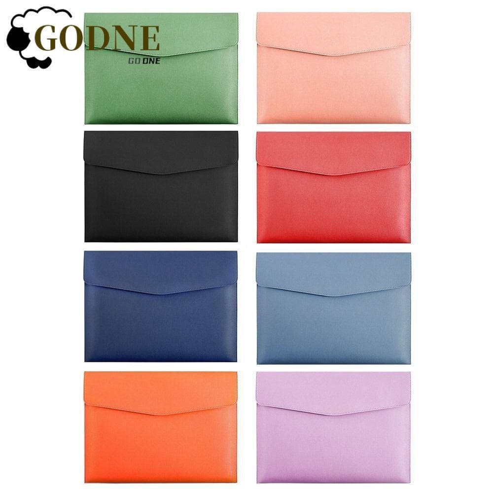 Bolsa Para Documentos De Couro GODNESSFO , Pasta De Arquivo De Grande Capacidade A4 A5 ,