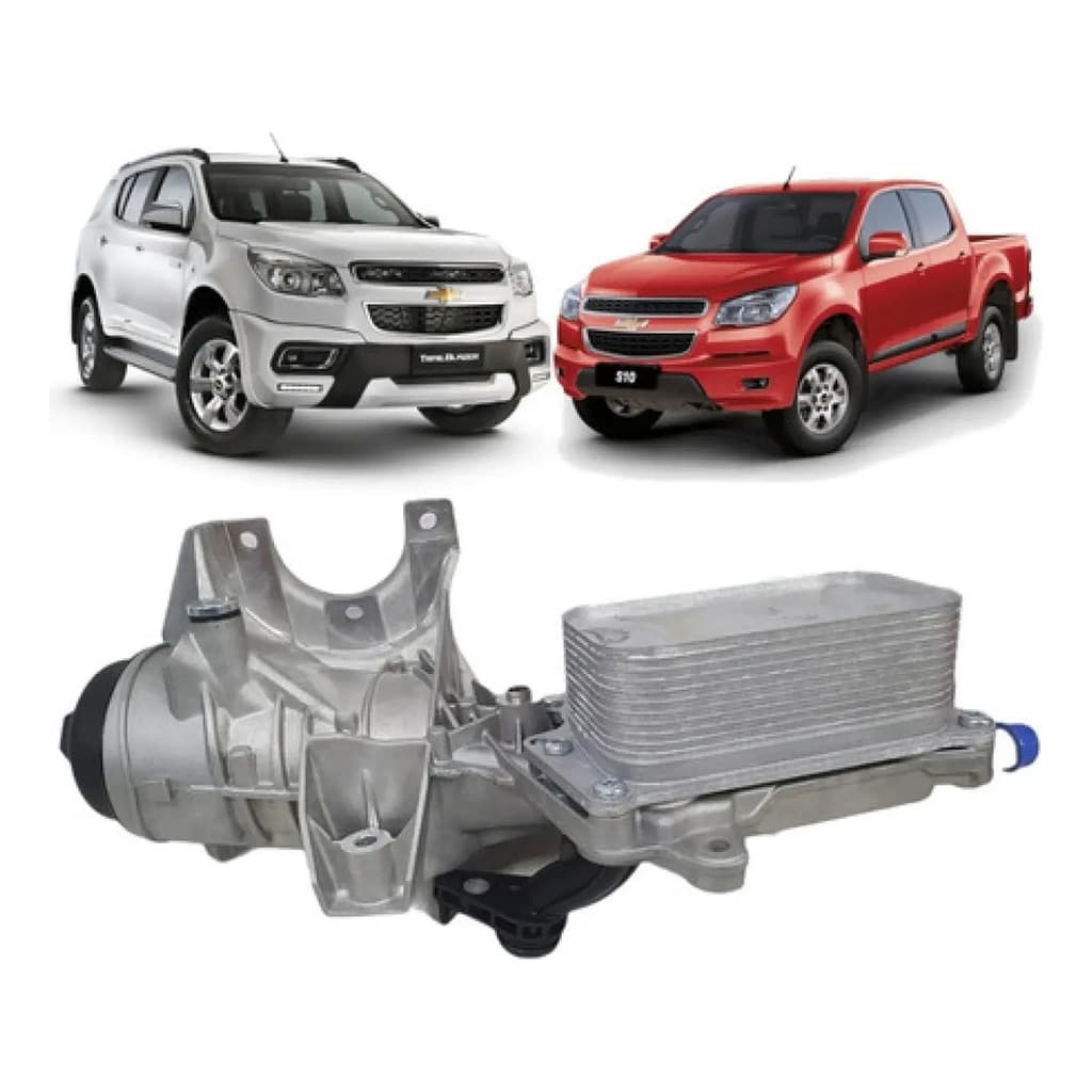 Radiador Oleo Motor Gm S10 Trailblazer T Diesel 2012 À 2018