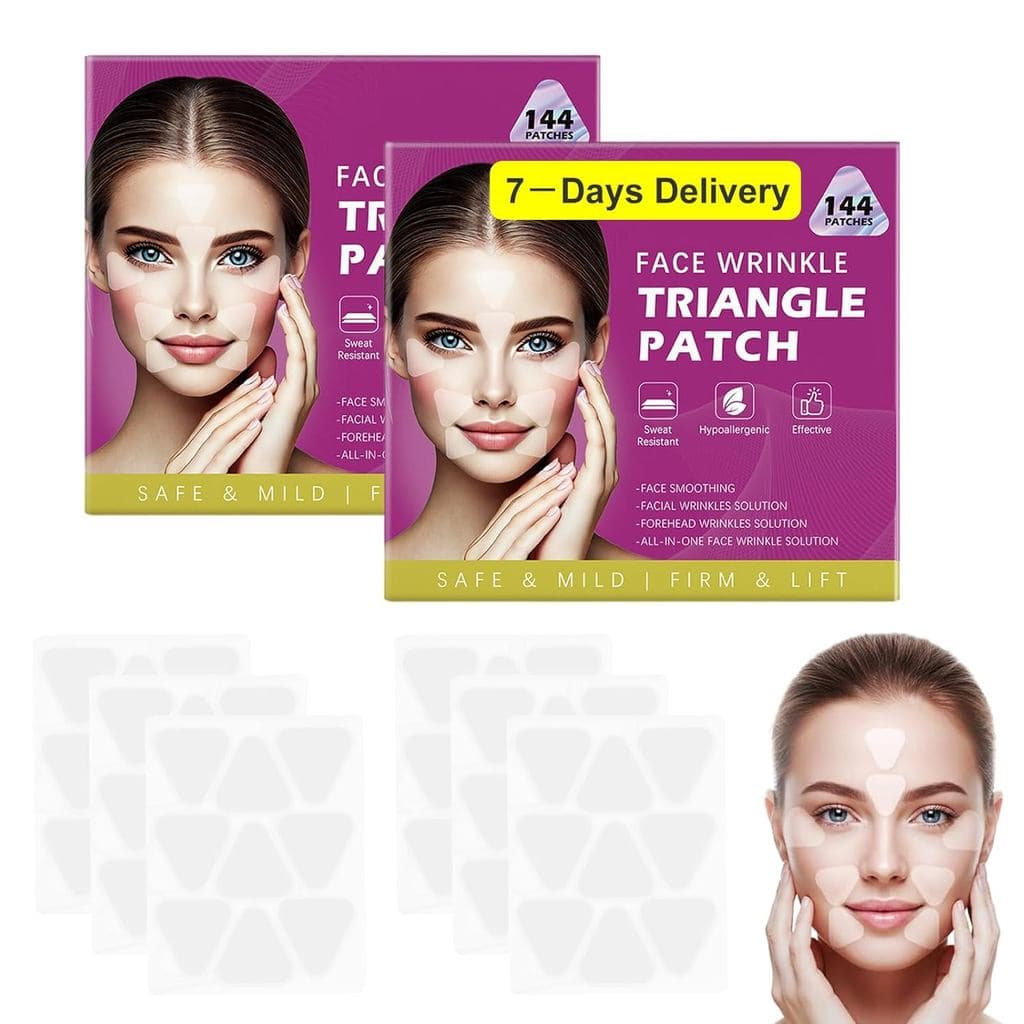 Adesivos Anti-Rugas para o Rosto, Adesivos Anti-Envelhecimento para Rugas na Testa, Fita de Lifting Facial para a Testa,