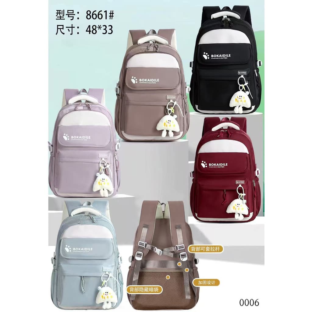 2025 novo estilo mochila feminina grande capacidade ensino médio estudantes do ensino médio mochila