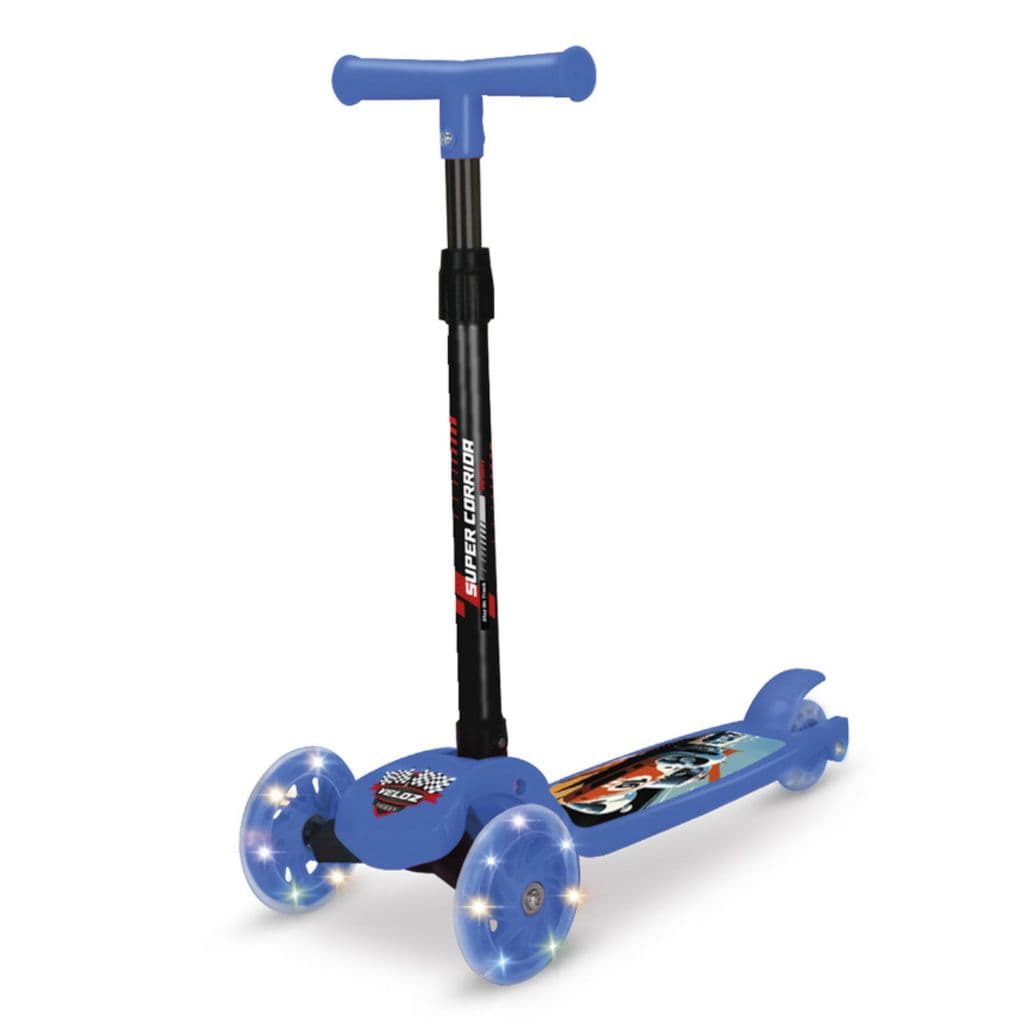 PATINETE INFANTIL COM 3 RODAS DOBRAVEL ALTURA AJUSTAVEL FACIL DE GUARDAR MASCULINO