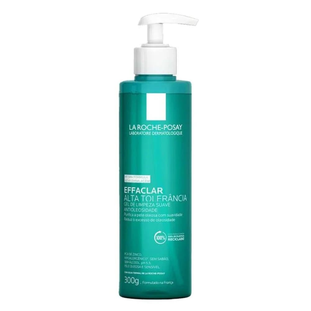 Gel De Limpeza Facial La Roche-posay Effaclar Alta Tolerância Para Pele Oleosa 300g