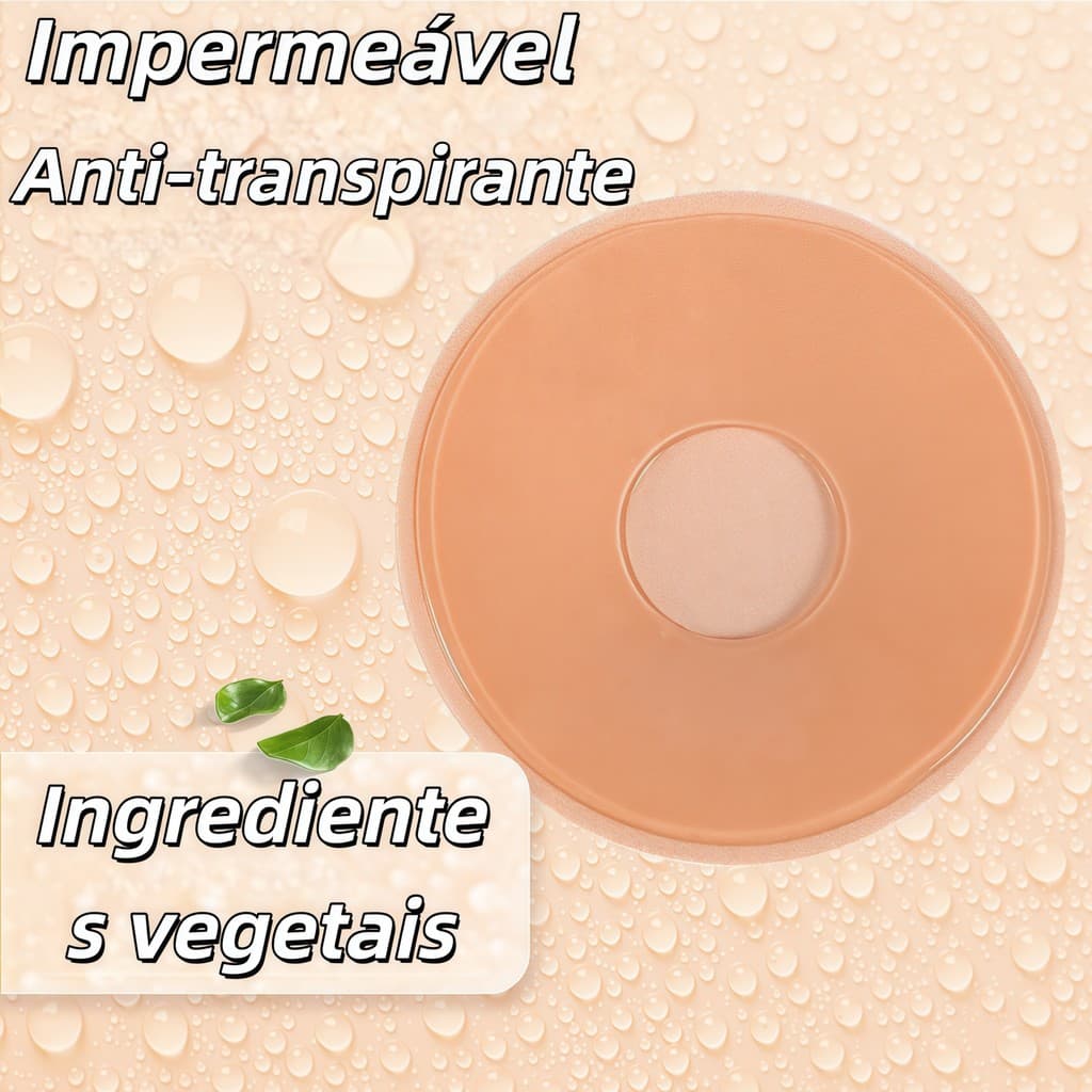 Adesivos de mamas Invisíveis Sem Alças Mulheres Para Mamilos Confortável Resistente à água e suor absorve o suor Sensual