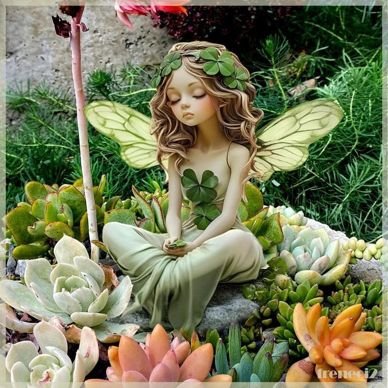 [Freneci2] Estaca De Jardim De Fadas , Decoração De Elfo , Ornamento , Fada 2D , Acessórios