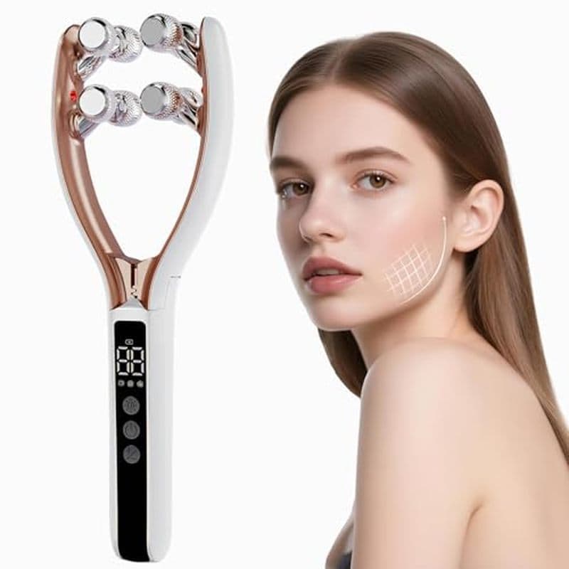 Ferramenta Sem Fio Do Massageador Facial Massager , Dos Cuidados Com A Pele Rolo Para Mulheres , Escultura Recarregável