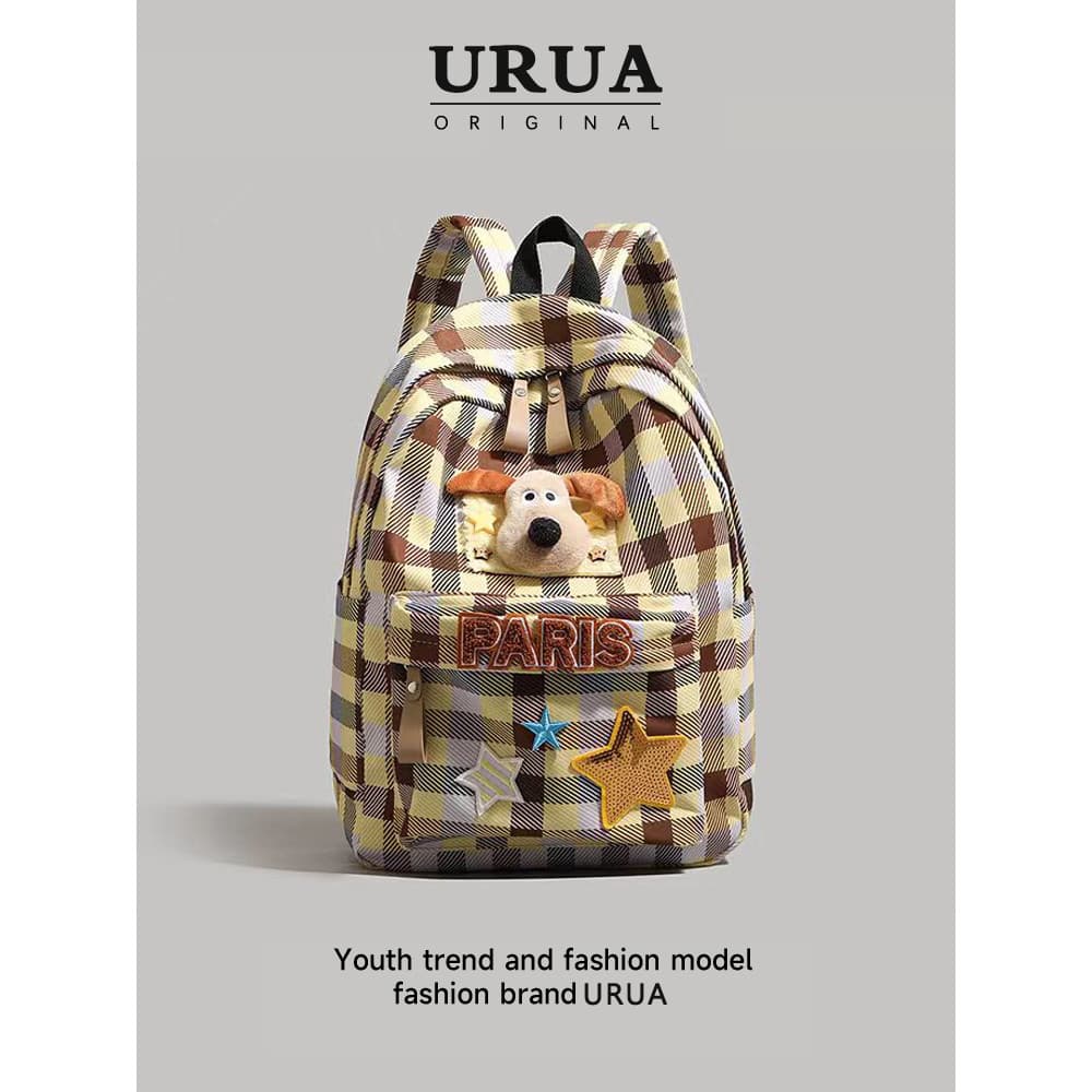 Estudantes do ensino médio mochila júnior meninas do ensino médio dos desenhos animados bonito mochila grande capacidade