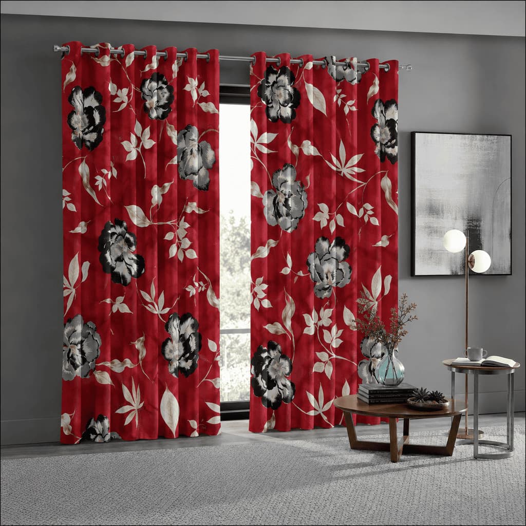 Cortina Rústica Lisa e Estampada 3,00m x 2,60m Elegância e Alta Qualidade para Seu Lar