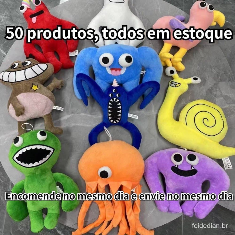 Banban Garden 1 2 3 Brinquedo de Pelúcia Verde Gigante Josh, adequado para fãs e amigos, boneco de animal fofo.