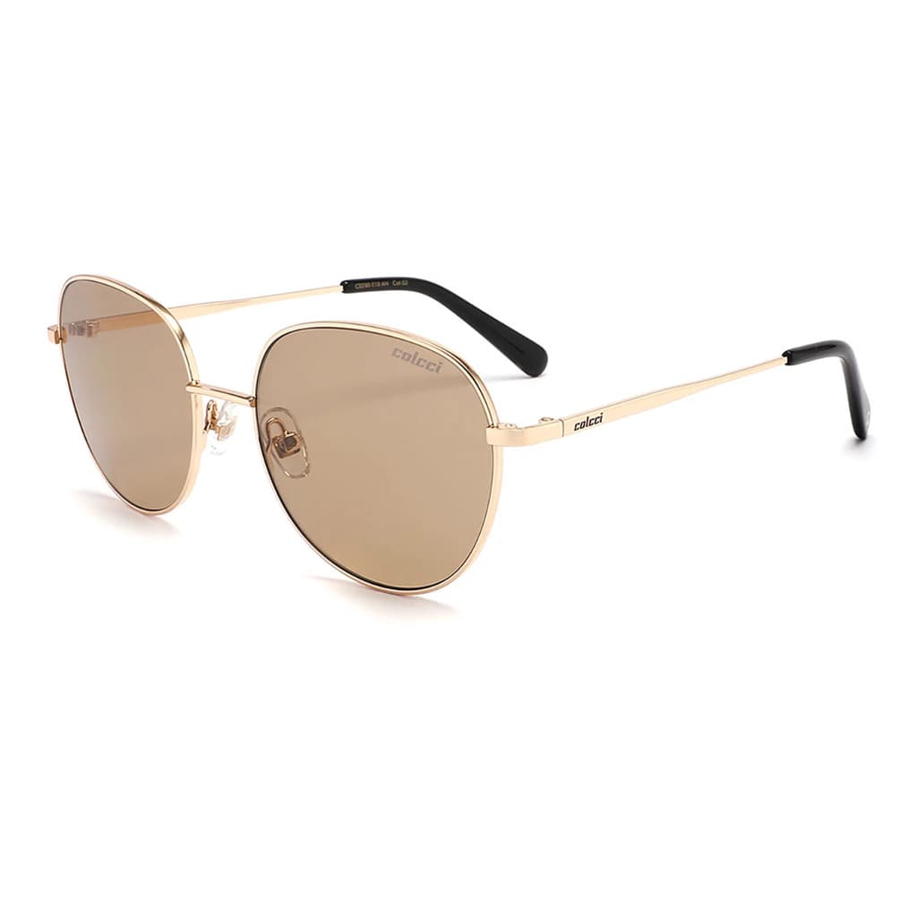 Óculos de Sol Colcci Unissex 0280 Dourado Brillho /L Bege