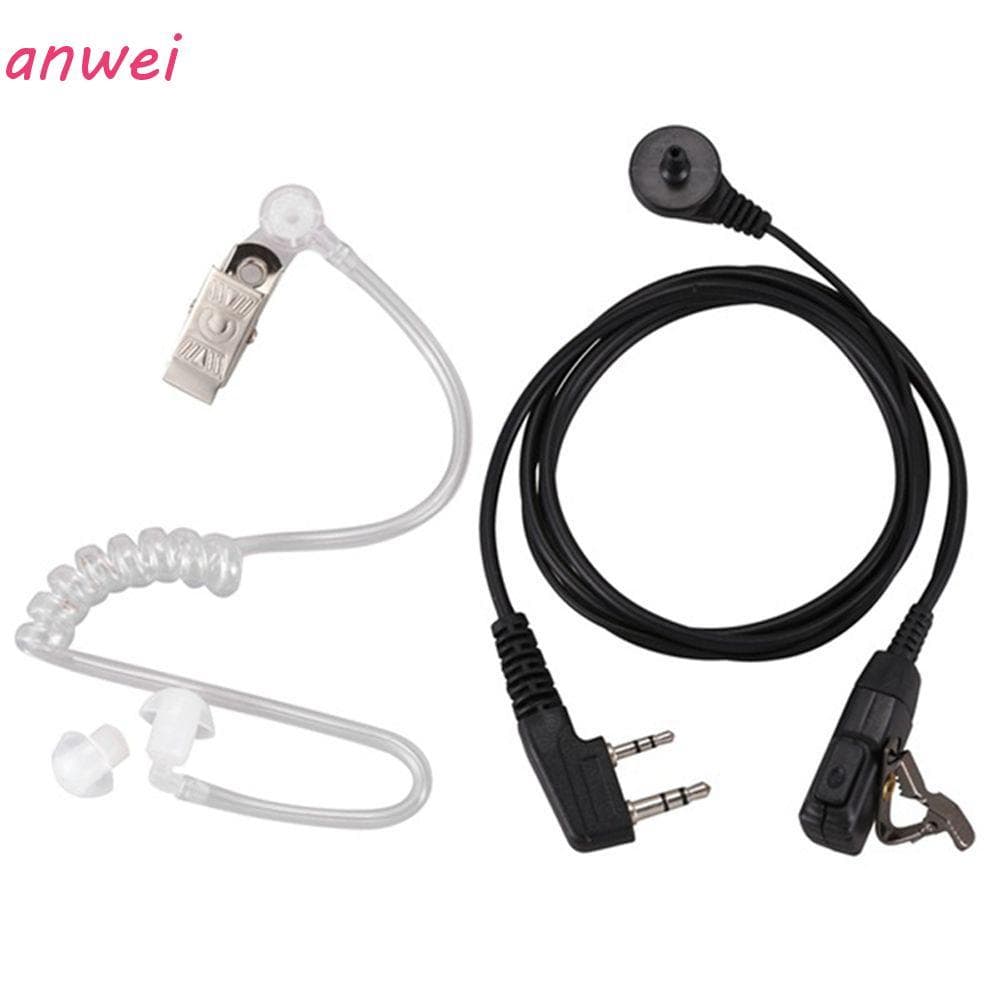 ANWEI Fone De Ouvido Intra-Auricular Walkie Talkie Acessórios Protetor De Rádio Tubo Acústico Oculto Microfone Duto De A