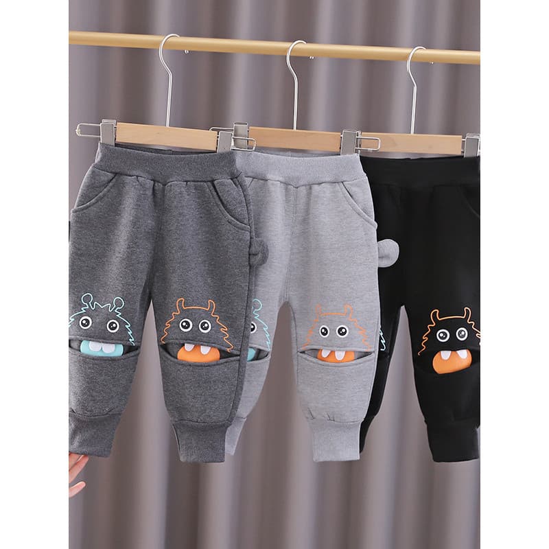 Meninos roupas de outono calças roupas de inverno bebê crianças roupas mais veludo 4 crianças meninos roupas de bebê 1 a
