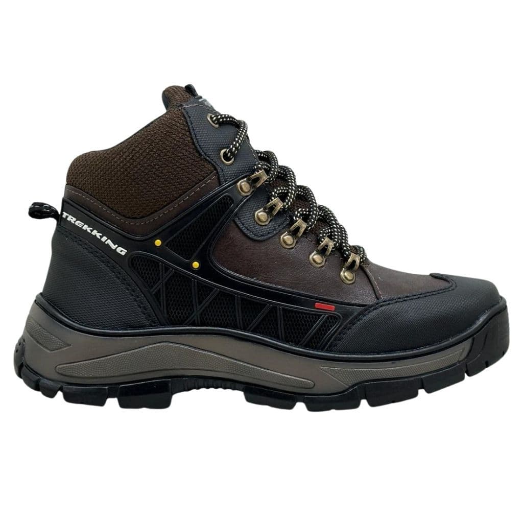 Bota Coturno Masculino Adventure Trekking Resistente Para Trilha