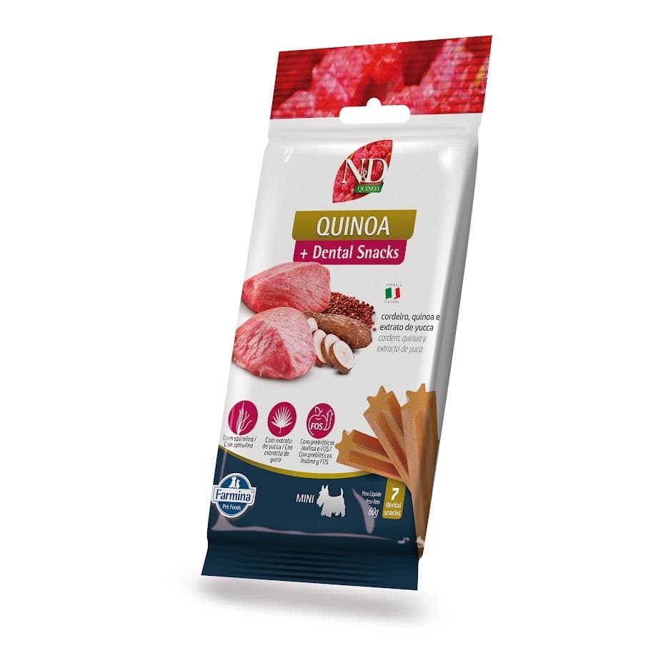 ND QUINOA SNACK CAN YUCCA CORD ADT MINI 0,06KG