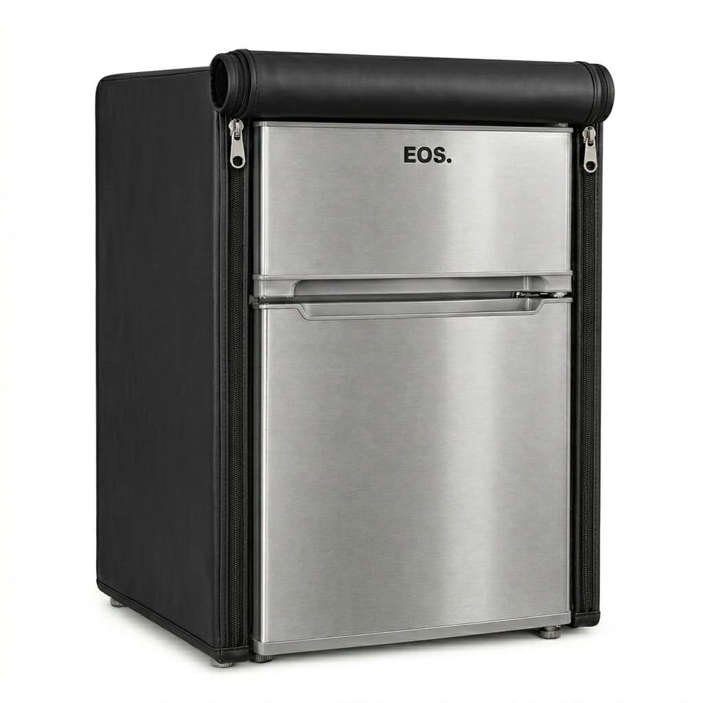 Capa Para Frigobar EOS Duplex 88L - EFB140DI - Corino Preto
