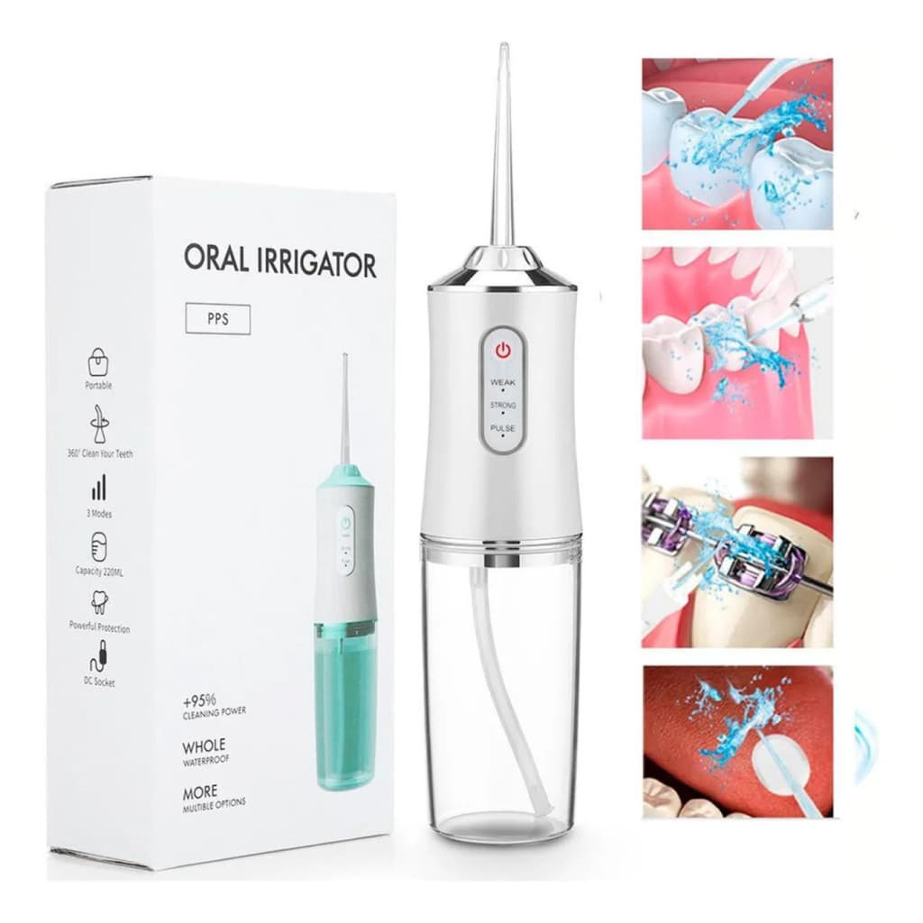 Irrigador Oral Recarregável Top de Linha e Qualidade