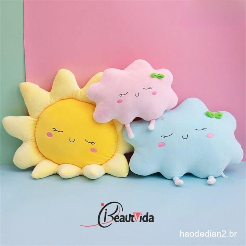 Almofada De Natal MONSA Brinquedos De Pelúcia Sol Suaves