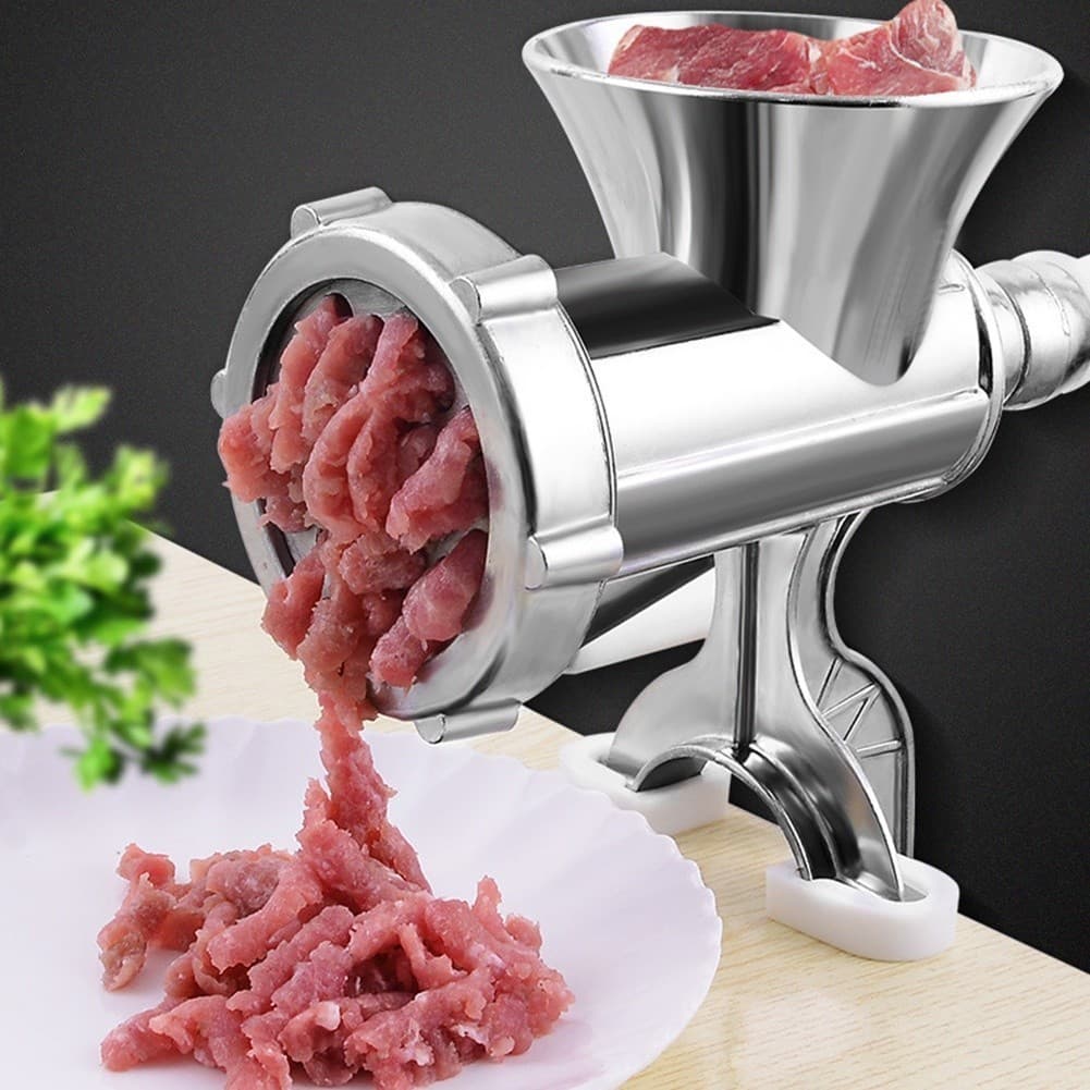 Moedor de Carne Manual em Liga de Alumínio JHP-12 - 270mm x 160mm x 95mm - Bingo