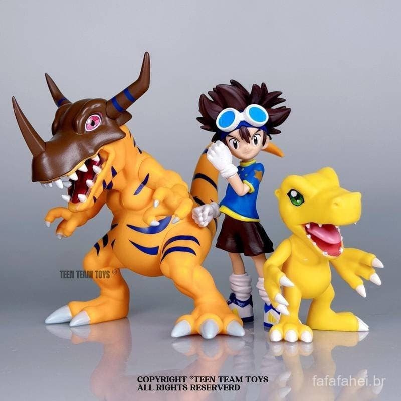 11cm Yagami Taichi agumon action figure digimon adventure boneco