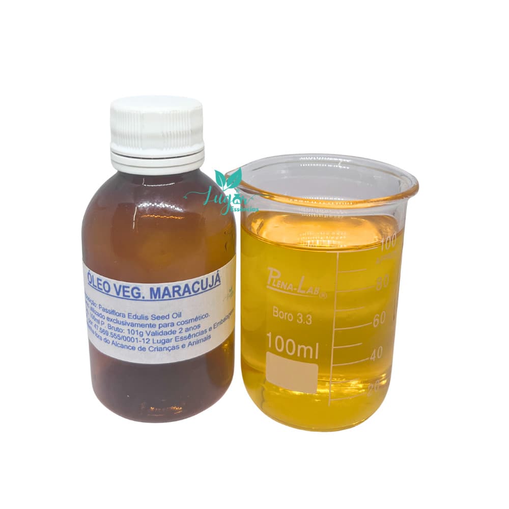 Óleo Vegetal Maracujá 100ml - Uso Cosmético