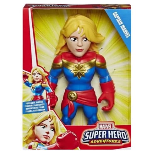 Boneca Capitã Marvel Super Hero