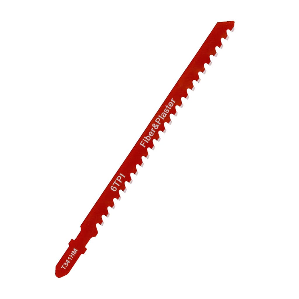 1pç Lâmina 132mm 6TPI Serra Tico Tico Liga Carbide pra Placa