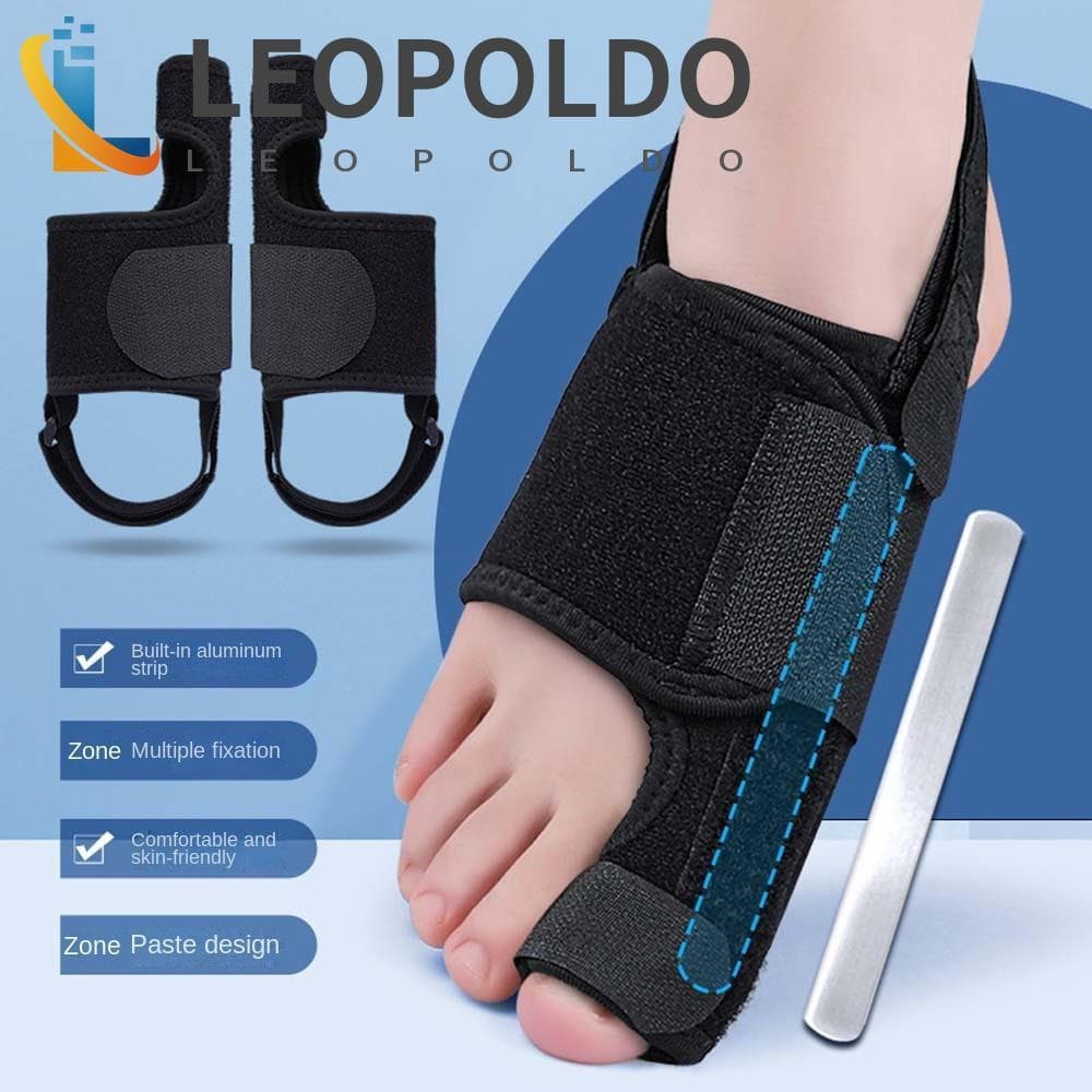 LEOPOLDO Toe Splint Fratura Joint Estabilizador Support Polegar Lesão Alisamento Cinta De Correção De Pé