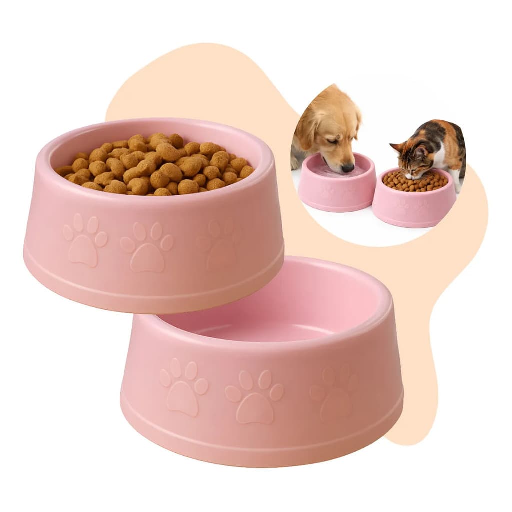Kit Com 2 Pote Ração Pet Água - Comida Gato E Cães Grande