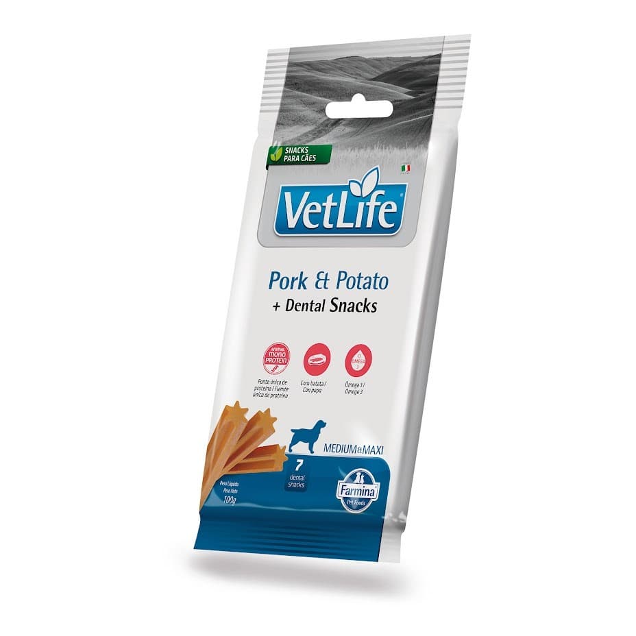 VET NAT SNACK CAN PORK POTATO ADT MD/MX 0,1KG