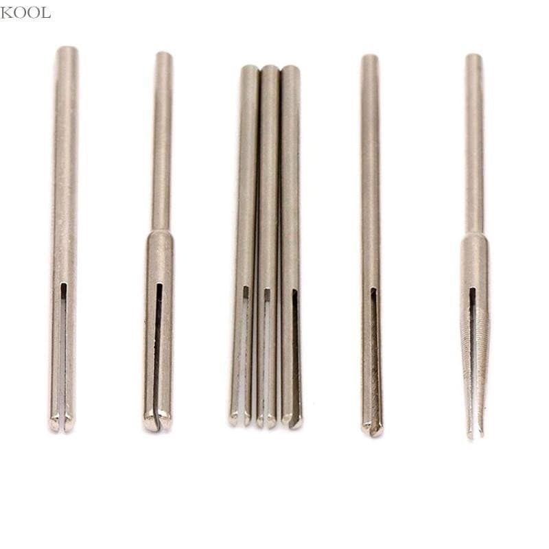 KOOL 10 12 Pcs 2 35 3mm Haste Split Mandril Suporte Lixa Cônica Para Ferramentas Rotativas