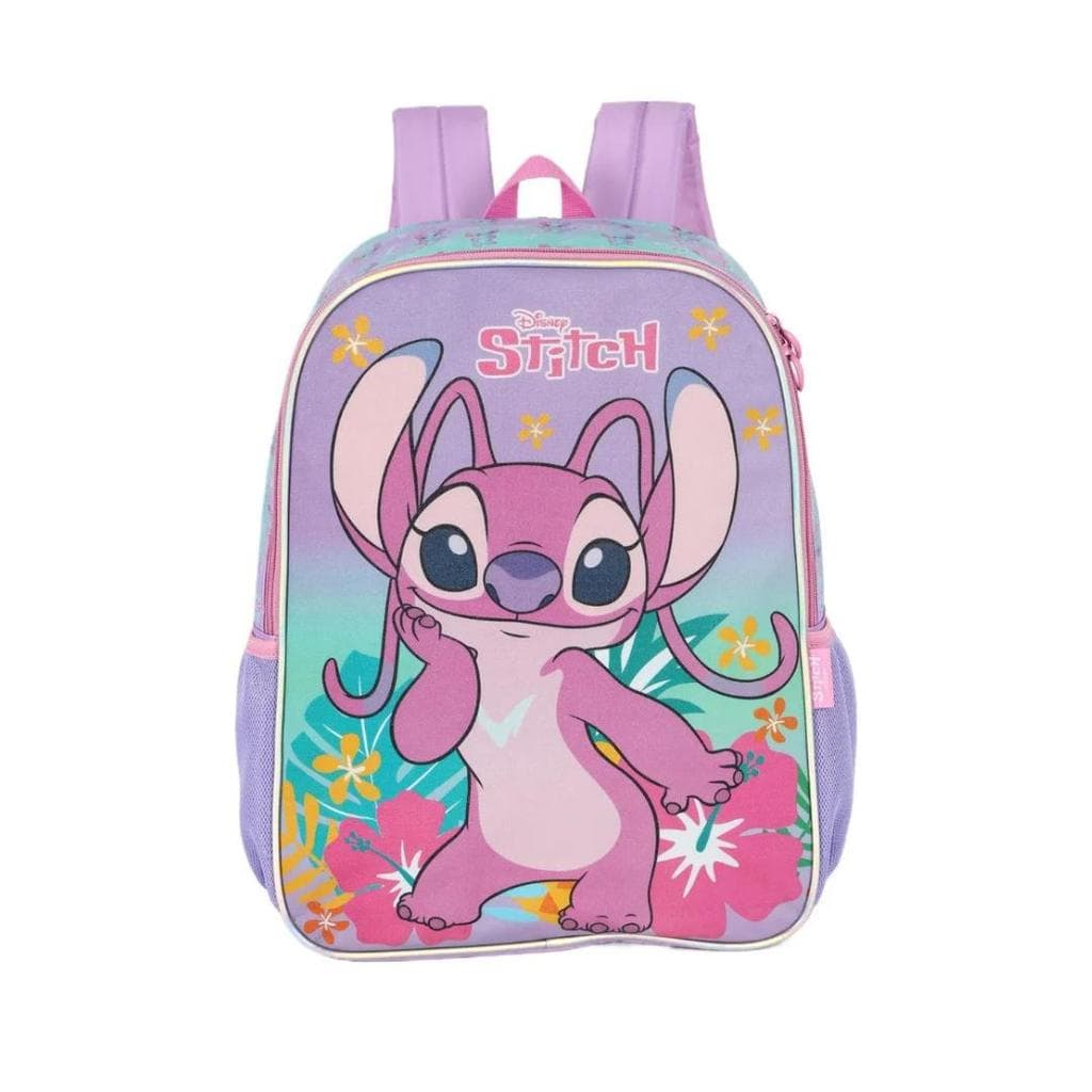 MOCHILA INFANTIL ANGEL/ STITCH LILAS