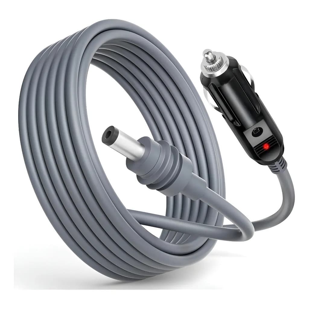 Cabo Alimentação Veicular Starlink Mini 3m 12V/24V Carga Rápida Conector Vedado Motorhome Camping