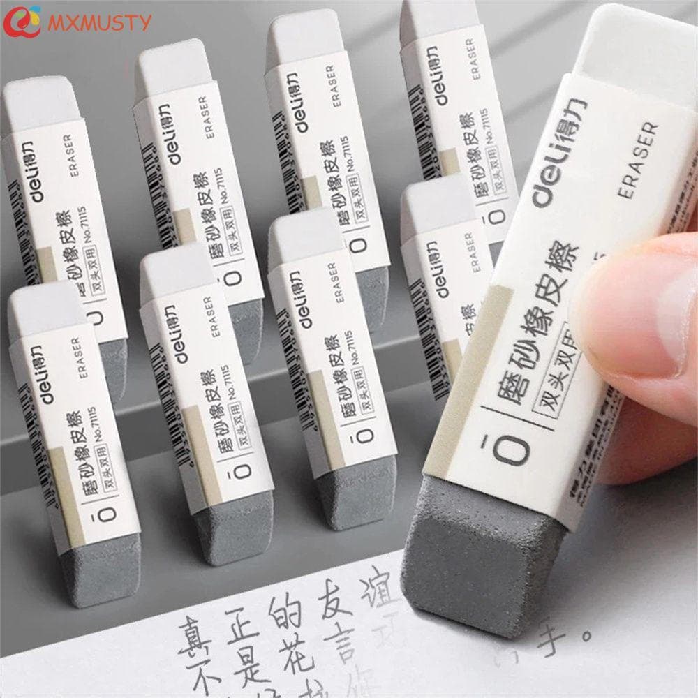 MXMUSTYZA Matte Eraser Estudantes Caneta Gel Tinteiro Escritório Papelaria Borracha Fosca