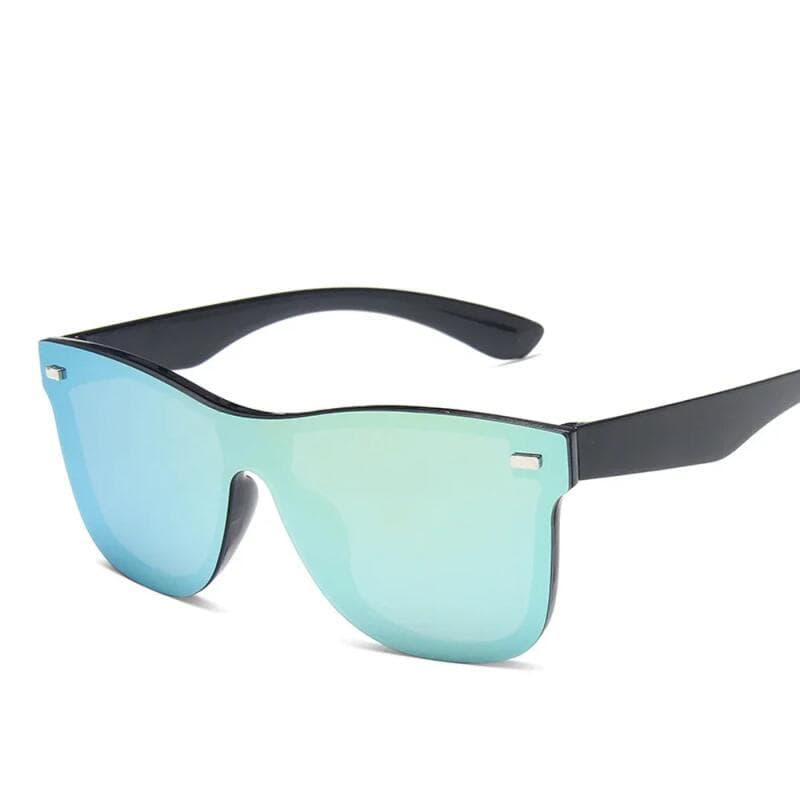 Óculos de Sol da Moda, Peça Única, Tendência, Estilo Pessoal, Proteção, Lentes Refletivas, Sem Armação, UV400