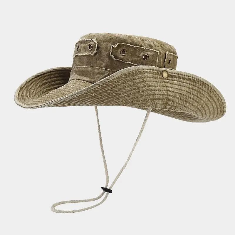 Chapéu de Balde de Denim para Atividades ao Ar Livre, Chapéu de Cowboy, Chapéu de Pescador Unissex para Mulheres e Homen