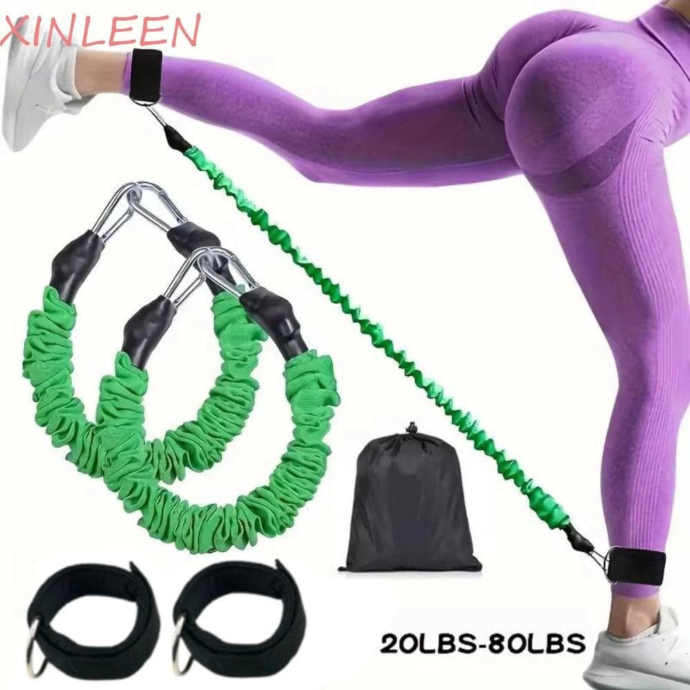 Cinto De Treinamento De Taekwondo XINLEEN , Faixas Elásticas De Resistência De Látex , Corda De Tração De Tornozelo Anti