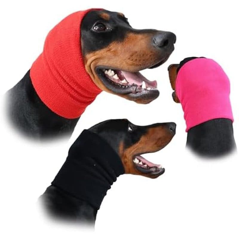 Pacote De 3 Pacotes (S , M , L) Cachorro & amp ; Moletom Com Capuz Calmante Para Gatos – Protetor De Ouvido Alívio De An