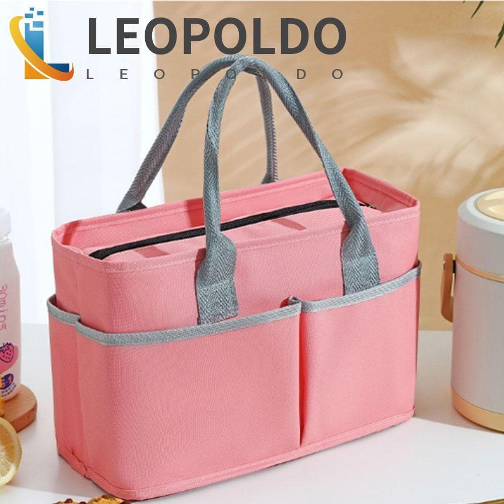 Saco De Almoço Isolado LEOPOLDO , Térmico De Tecido Oxford Espesso De Grande Capacidade Piquenique À Prova D'água