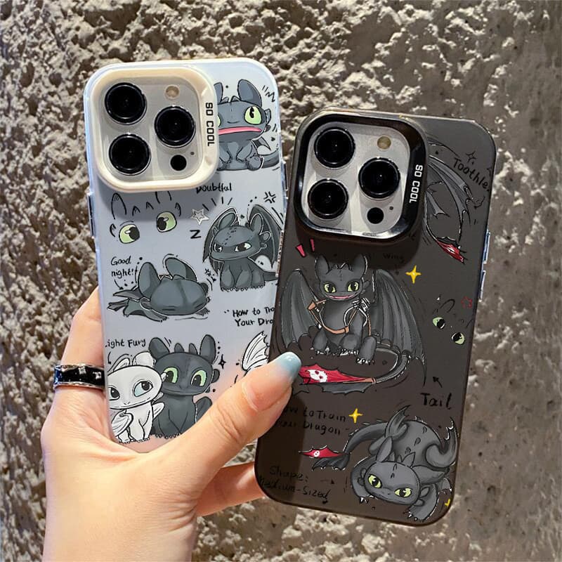 Capinha Como Treinar o Seu Dragão Anime para iPhone 11 12 13 xr xs max 14 15 16 17 pro max 14 15 plus 14 pro capa