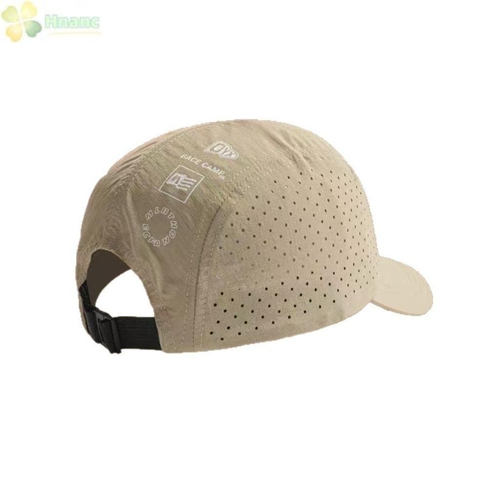 Boné de Beisebol HNANC, Boné Ajustável de Poliéster para Proteção Solar, Boné Casual de Malha Respirável de Secagem Rápi